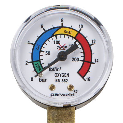 Sealey Oxygen Regulator With Bottle And Working Pressure Displays SGA30 - 4