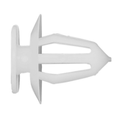 Sealey Panel Clip Diameter 17mm x 18mm White For GM Vauxhall Opel - x20 Pieces TCPC1718