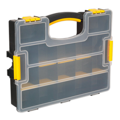 Sealey Parts Tools Storage Case With Removable Compartments Stackable APAS15A