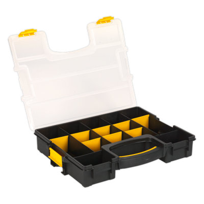 Sealey Parts Tools Storage Case With Removable Compartments Stackable APAS15A