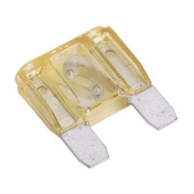 Sealey Pcs Automotive Maxi Fuse Blade Electrical 20A Pack of 10pc Yellow MF2010