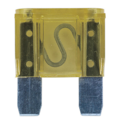 Sealey Pcs Automotive Maxi Fuse Blade Electrical 20A Pack of 10pc Yellow MF2010
