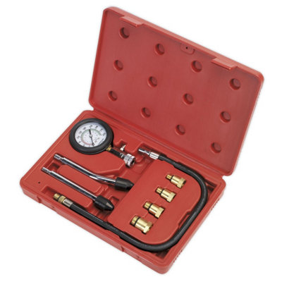 Sealey Petrol Engine Compression Test Kit 8pc CT955