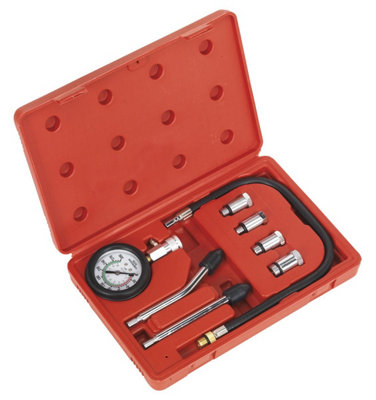 Sealey Petrol Engine Compression Test Kit 8pc CT955