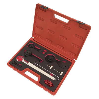 Sealey Petrol Engine Timing Tool Kit Fits VW Audi Group 1.0 1.2 1.4 TSi Belt Drive VSE5760