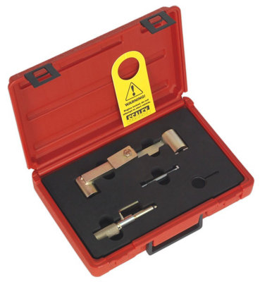 Sealey Petrol Engine Timing Tool Kit - for Ford, Volvo 1.6, 1.8, 2.0, 2.3, 2.4, 2.5, 2.9 - Belt Drive VS4387