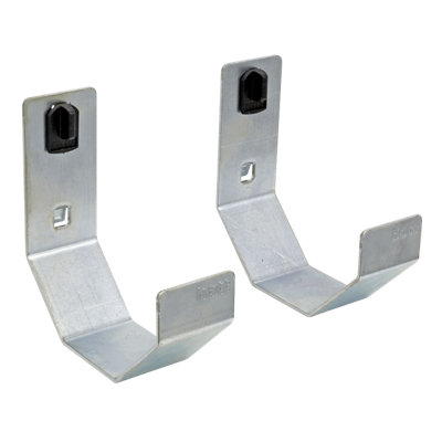 Sealey Pipe Bracket 2 Pieces 100mm For PerfoTool PerfoWall Storage Panels TTS25