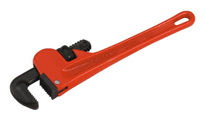 Sealey Pipe Wrench European Pattern 250mm Cast Steel AK5102
