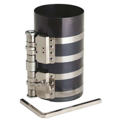 Sealey Piston Ring Compressor With Sprung Steel Wrap 150mm 60-175mm VS158