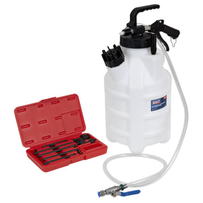 Sealey Pneumatic Transmission Oil Filling System With Safety Valve 10L VS7019