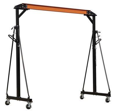Sealey Portable Lifting Gantry Crane Adjustable 1 Tonne SG1000