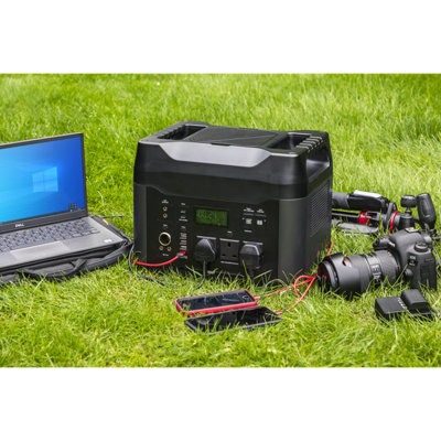 Sealey Portable Power Station 2200W Built-In Light + Smart Jump Cables SPB2200W - 3