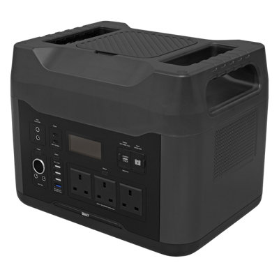 Sealey Portable Power Station 2200W Built-In Light + Smart Jump Cables SPB2200W - 4