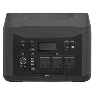 Sealey Portable Power Station 2200W Built-In Light + Smart Jump Cables SPB2200W - 5