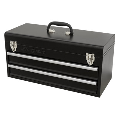 Sealey Portable Tool Chest Box Storage Cabinet 2 Drawers 90 Pcs Tool ...