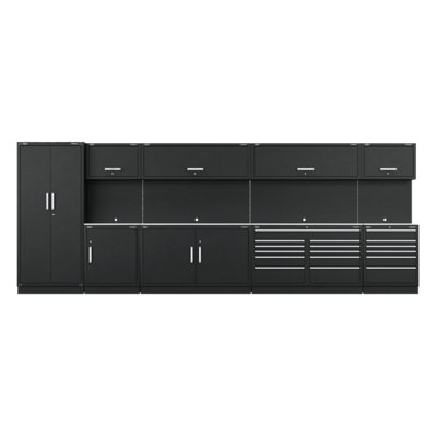 Sealey Premier 5.6m Storage System - Stainless Worktop APMSSTEEL