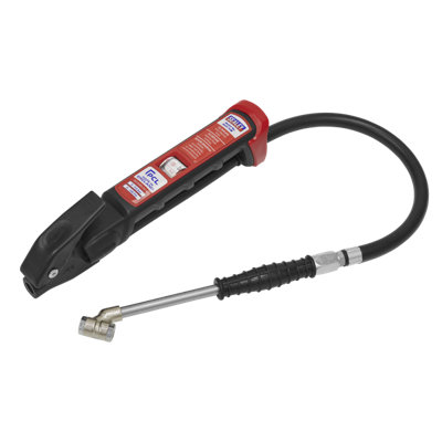 Sealey Premier Anodised Tyre Inflator With Twin Push-On Connector SA37/93B