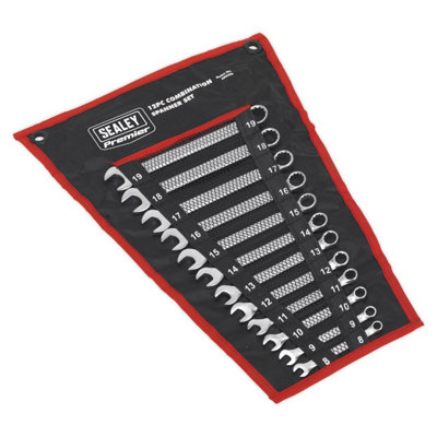 Sealey Premier Combination Spanner Set 12pc AK6325