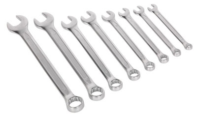 Sealey Premier Combination Spanner Set 8pc AK63252