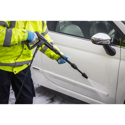 Sealey Pressure Washer 170bar 450L/hr Lance Pressure TSS Rotablast Nozzle PW2400 - 6