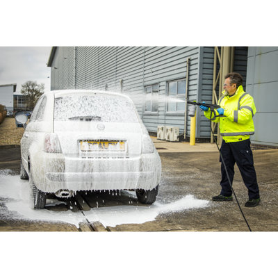 Sealey Pressure Washer 170bar 450L/hr Lance Pressure TSS Rotablast Nozzle PW2400 - 8