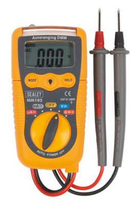 Sealey Professional Auto-Ranging Digital Multimeter MM102