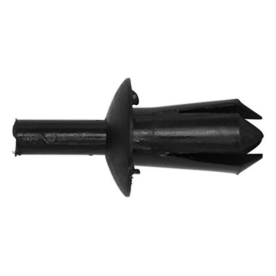 Sealey Push Rivet Diameter 10mm x 13mm Fits Audi BMW VW Black Pack of 20 Pieces TCPR1013