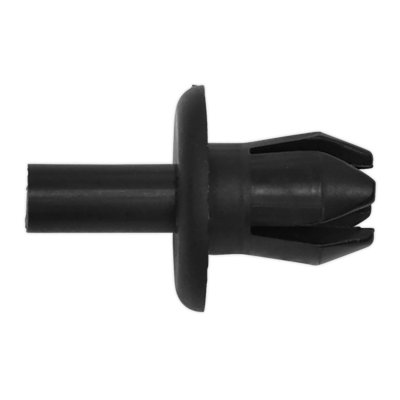 Sealey Push Rivet Diameter 16mm x 14mm Fits Audi VW Black - Pack of 20 Pieces TCPR1614VW