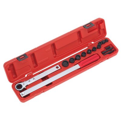 Sealey Ratchet Action Auxiliary Belt Tension Tool Kit 3/8" Square Drive VS784