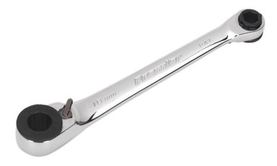 Sealey Ratchet Spanner Reversible 1/4"Hex x 10mm Hex AK6968