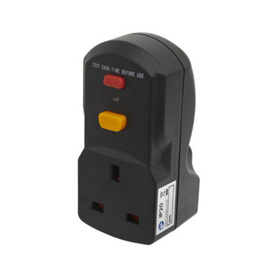 Sealey RCD Safety Adaptor 230V - RCD981 - Circuit Breaker Plug