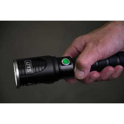 Sealey Rechargeable Aluminium Torch 60W COB LED Adjustable Focus LED4494 - 5
