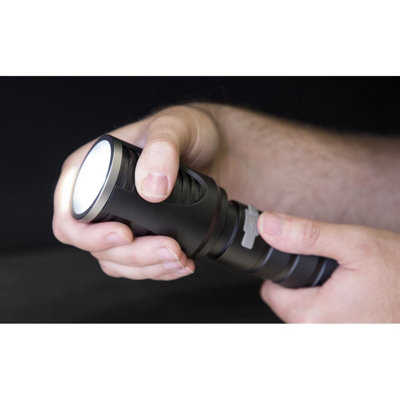Sealey Rechargeable Aluminium Torch 60W COB LED Adjustable Focus LED4494 - 7