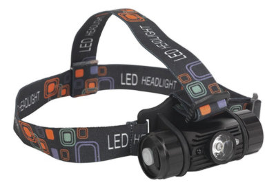 Sealey Rechargeable Head Torch 5W SMD LED Auto-Sensor HT108LED