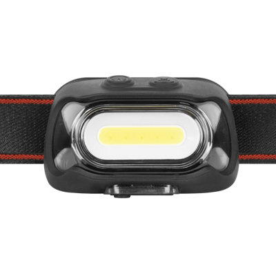 Sealey Rechargeable Head Torch With Auto-Sensor 8W COB LED Water Resistant