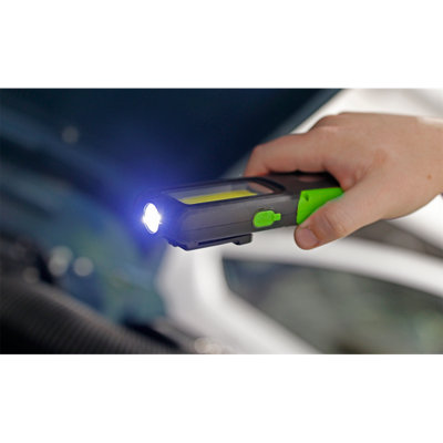 Sealey Rechargeable Inspection Light 5W COB & 3W SMD LED with Power ...