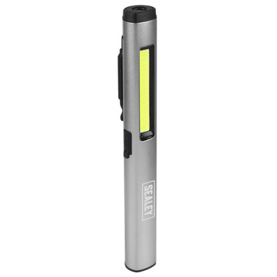 Sealey Rechargeable UV Penlight 5W COB 3W SMD LED With Laser Pointer LED450UV