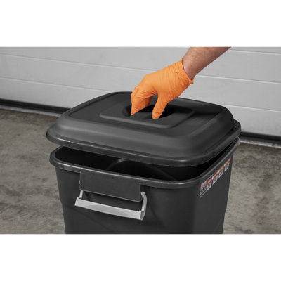 Sealey Refuse/Storage Bin 50L Green BM50G
