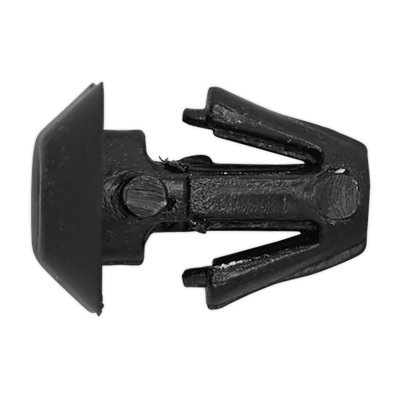 Sealey Retaining Clip 16mm x 11mm Universal Black - Pack of 20 Pieces TCRC1510U