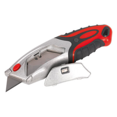 Sealey Retractable Utility Blade Auto Load Heavy Duty Zinc Alloy Steel ...