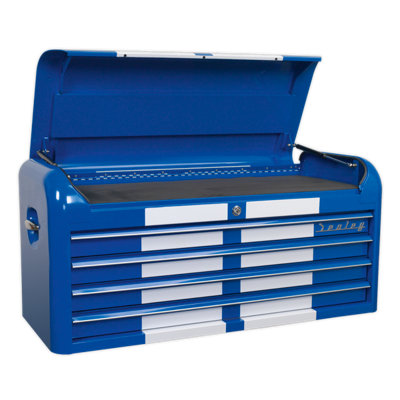 Sealey Retro Style Extra-Wide Topchest & Rollcab Combination 10 Drawer ...