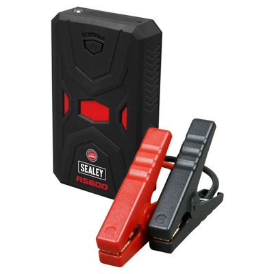 Sealey RoadStart 600A 12V Lithium-Ion Jump Starter Power Pack Waterproof RS600