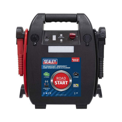 Sealey RoadStart Emergency Jump Starter 12V 3.5L 6-Cylinder - RS102B