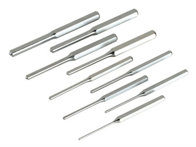 Sealey Roll Pin Punch Set 9pc 3-12mm Metric AK9109M