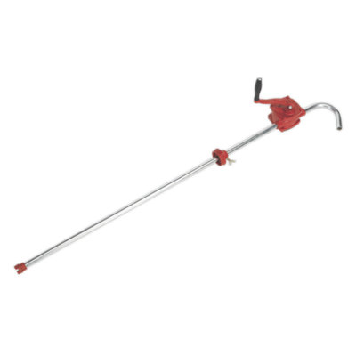 Sealey Rotary Barrel Drum Pump Transfer Syphon Hand Petrol Diesel Fuel ...