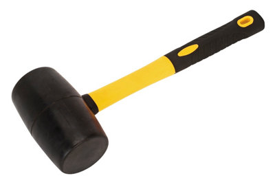 Sealey Rubber Mallet 2lb with Fibreglass Shaft RMB200