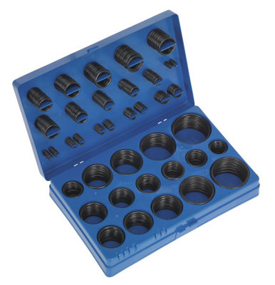 Sealey Rubber O-Ring Assortment 407pc - Imperial BOR407