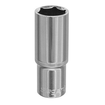 Sealey S0679 Siegen Deep Socket 1/2"Sq Drive 24mm