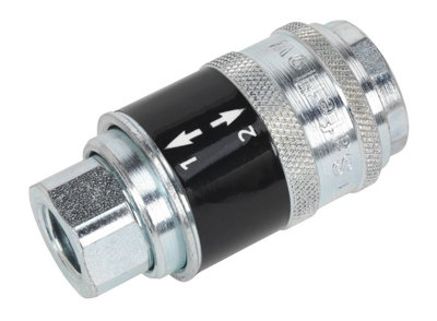 Sealey Safety Coupling Body Female 1/4