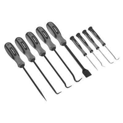 Sealey Scraper & Hook Set With Ergonomically Styled Handles 9 Pieces S01103